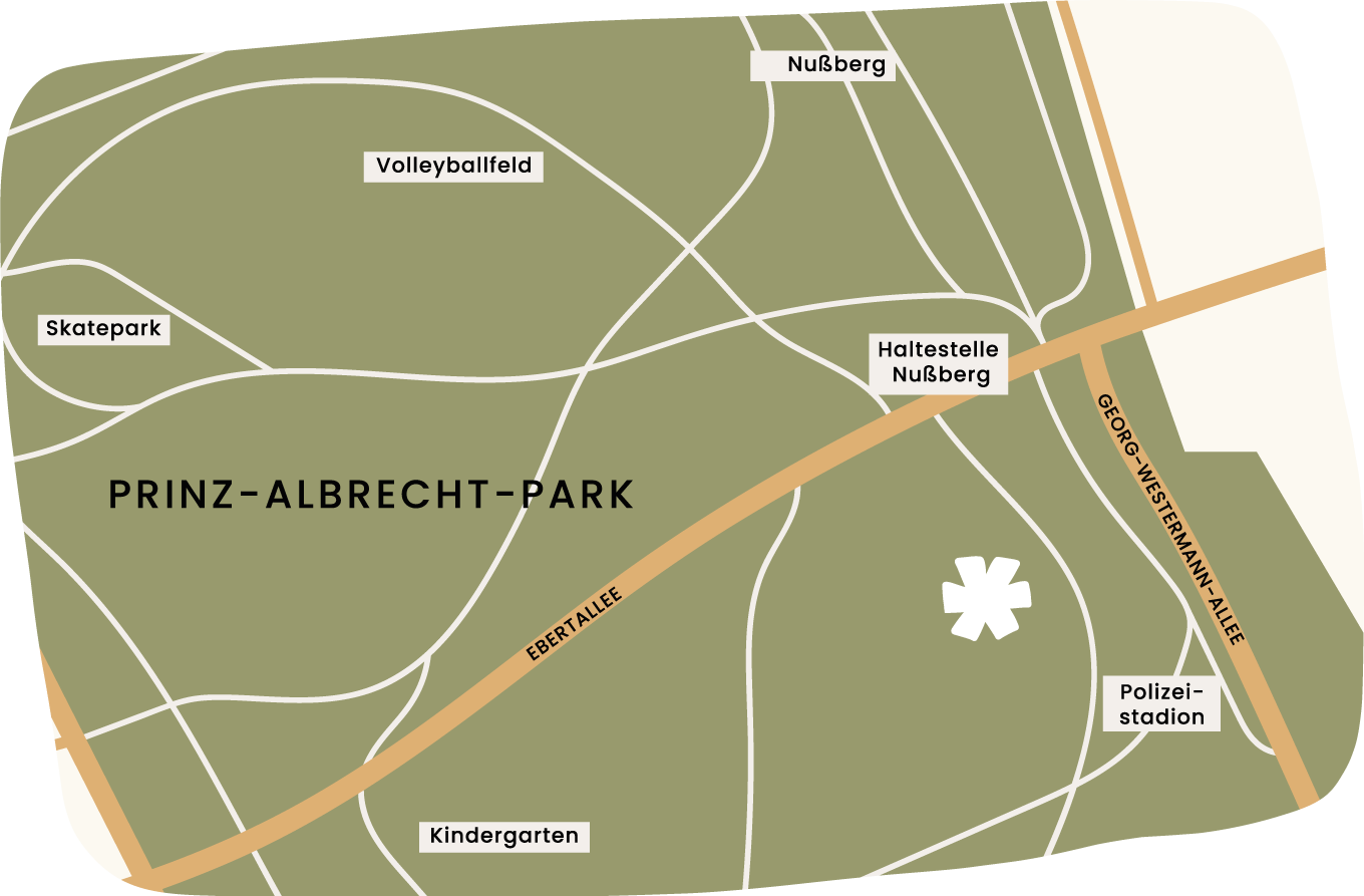 Standort für Yoga im Park